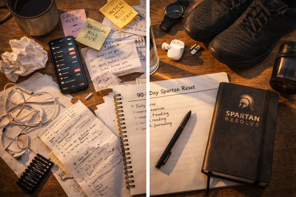 From chaos to clarity through daily routine and focus